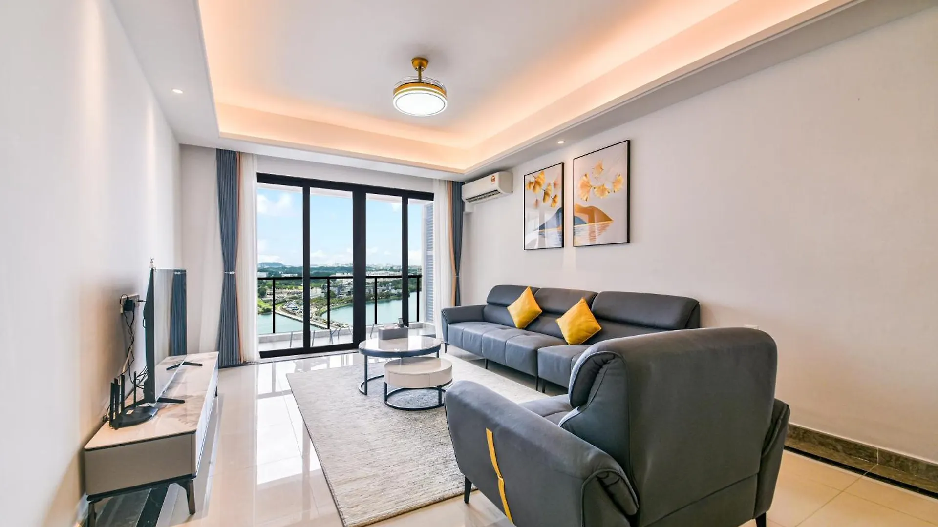 Apartment R&F Princess Cove Seine Region By Fuju With Seaview At Jb City Centre#Adjacent To Singapore#5 Mins Walk To Clq#Self Check-In#Free Parking Johor Bahru